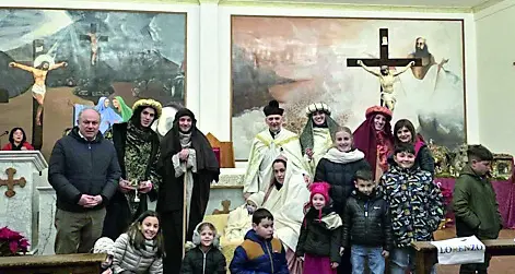 La Bianca, i re magi sono giunti a cavallo