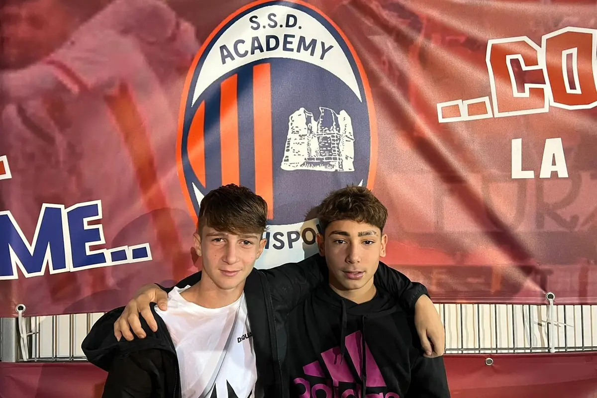 Da sinistra Daniele Croce e Morgan Rosalba