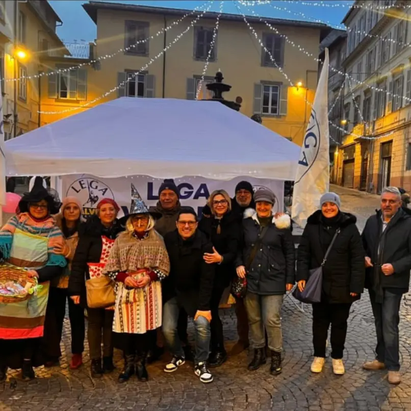 Viterbo: torna la Befana della Lega in piazza delle Erbe