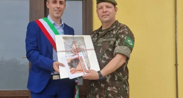 Tarquinia ricorda la Força Espeditionaria Brasileira: targa commemorativa in località Madonna del Pianto