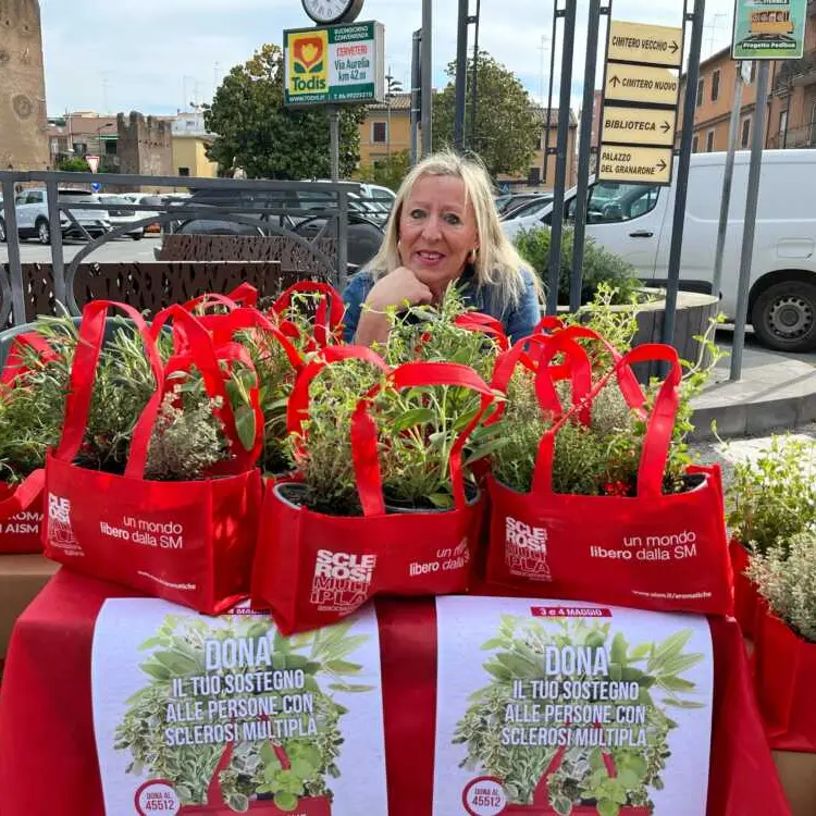 Il Natale di Aism in piazza Moro per la Sclerosi Multipla