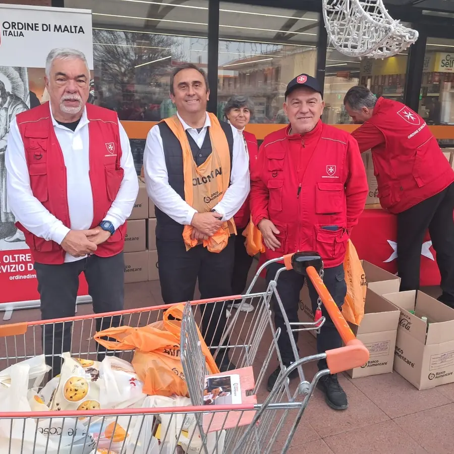 Colletta alimentare, Ordine di Malta in prima linea