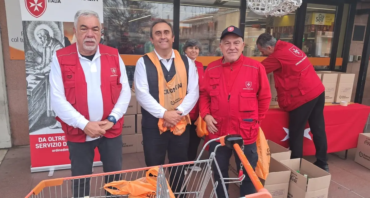 Colletta alimentare, Ordine di Malta in prima linea