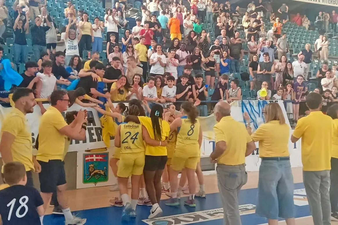 Le Ants durante i playoff per la promozione in A2