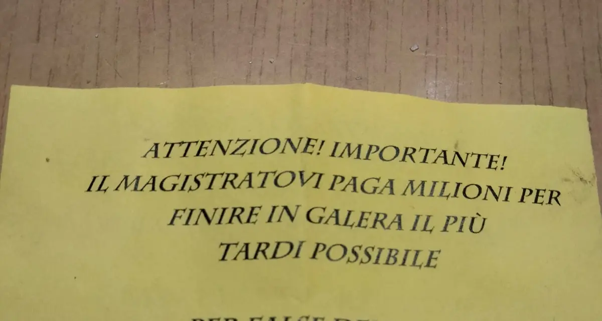 Due messaggi minatori misteriosi sono stati recapitati a Tonino Monfeli