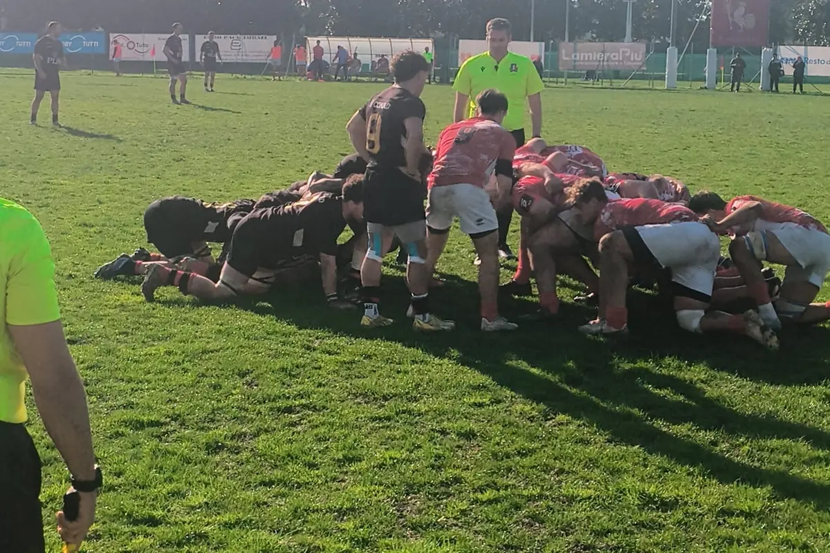 Una fase di gioco di Romagna-Crc (Foto Ilir Hoxha)