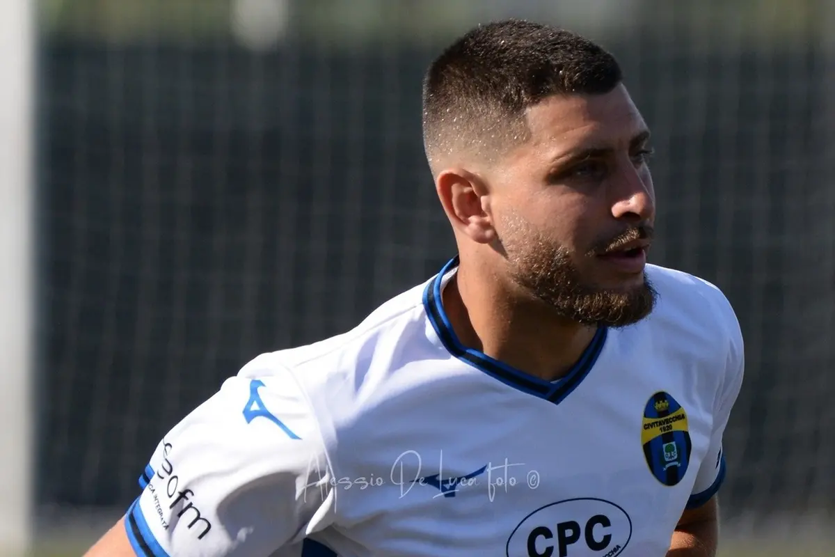 Thomas Funari, autore del momentaneo 1-0 (Foto Alessio De Luca)