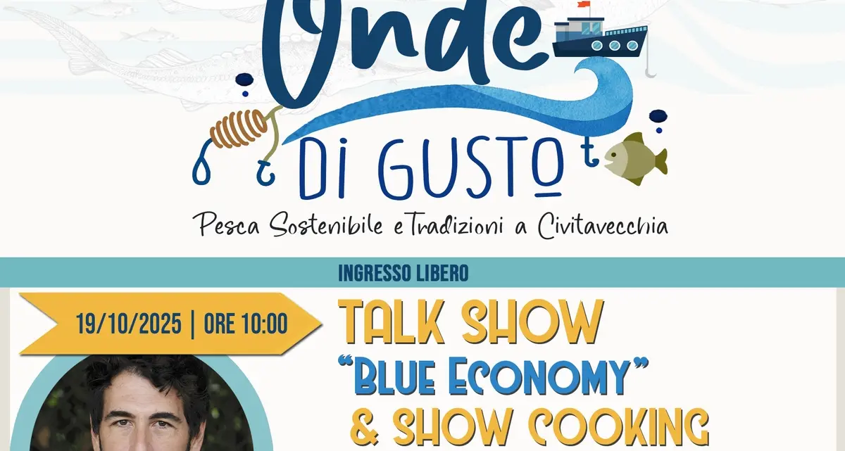 Civitavecchia promuove “Onde di Gusto”: pesca sostenibile e tradizioni locali