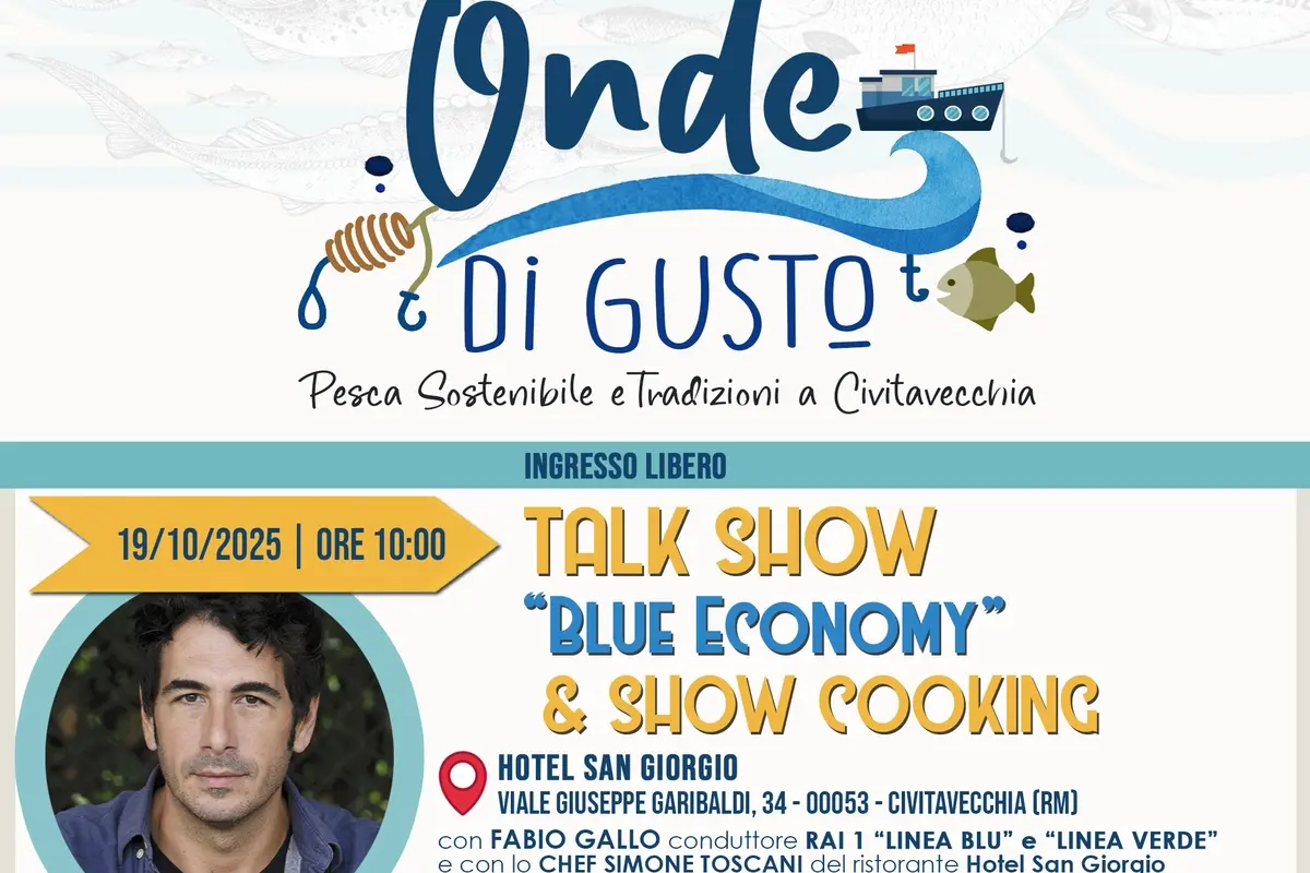 Civitavecchia promuove “Onde di Gusto”: pesca sostenibile e tradizioni locali