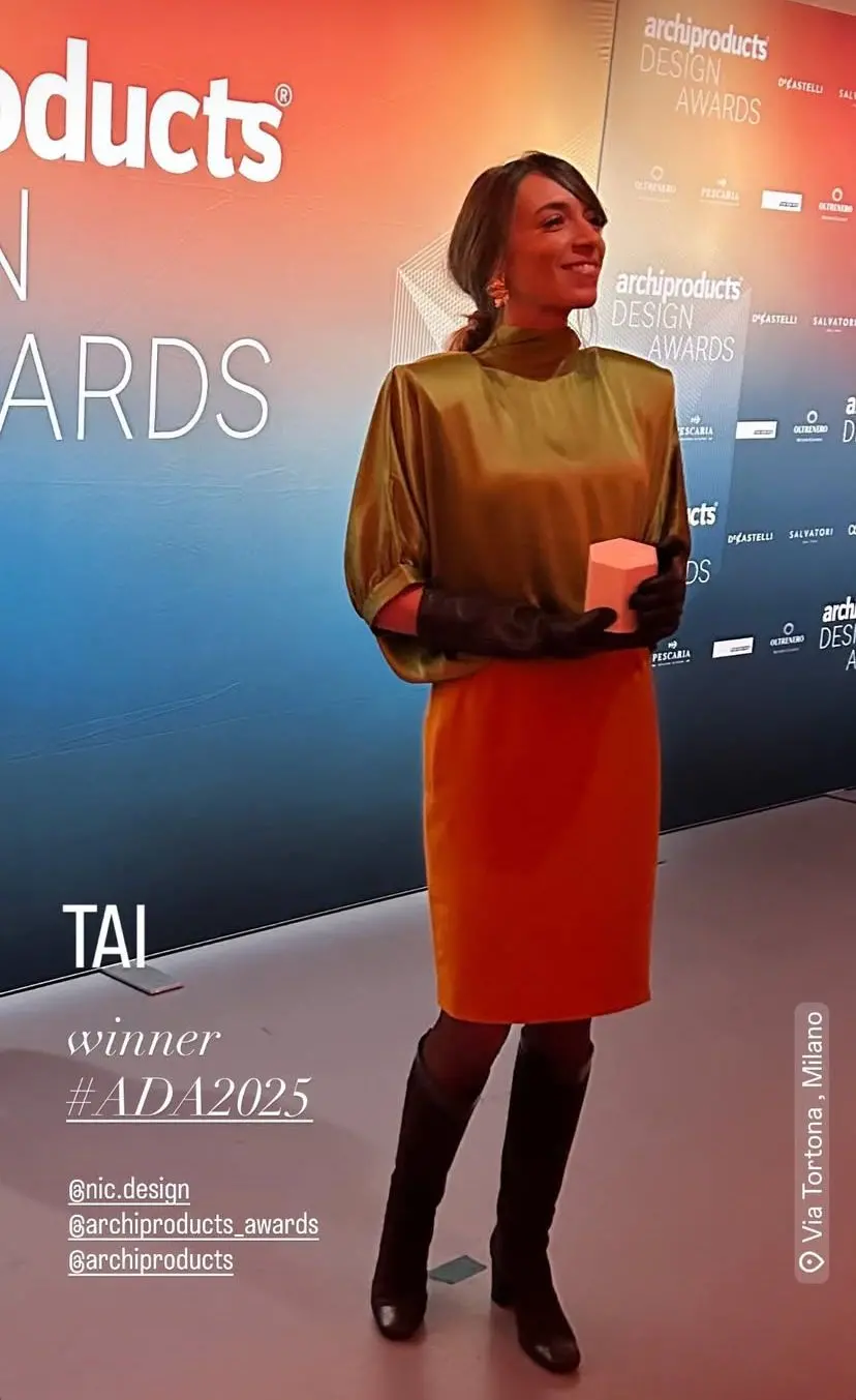 Designer tarquiniese conquista gli Archiproducts design awards 2025