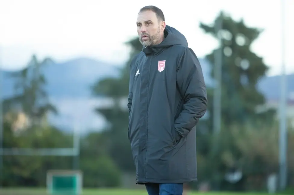 Il tecnico dei biancorossi Mauro Natalini