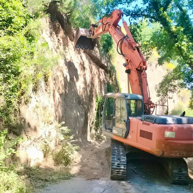Viterbo: strada Filante riaperta a senso unico alternato