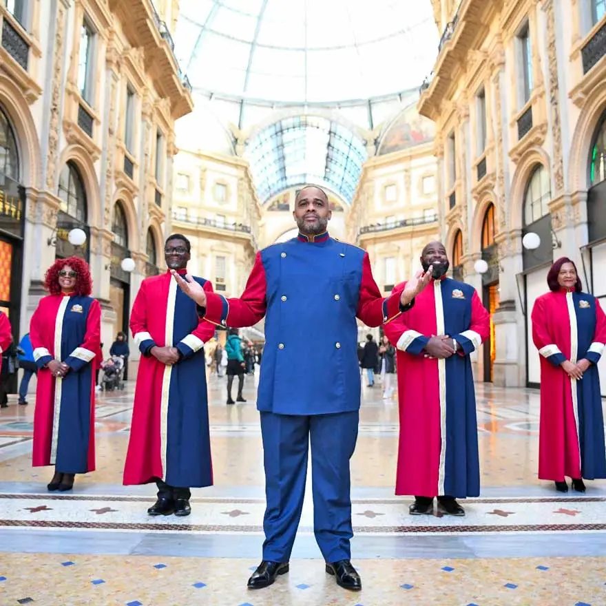 Il Gospel dei Florida Fellowship Super Choir a Vetralla