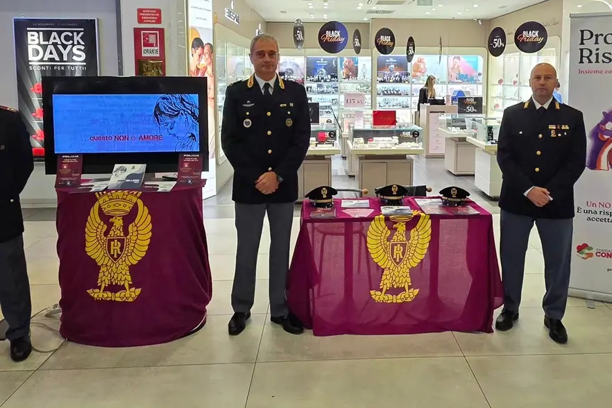 Viterbo, polizia in campo contro la violenza sulle donne