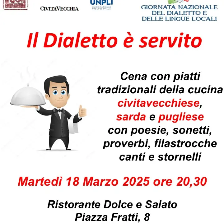 Il dialetto è servito: a Civitavecchia una serata tra cultura e tradizione