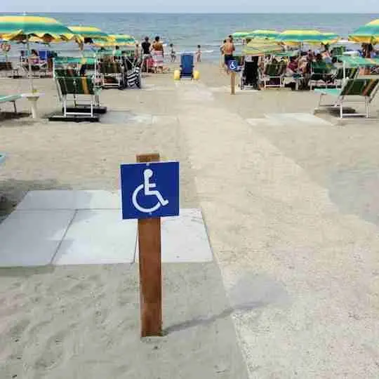 La spiaggia dell’ex Colonia Marina a Santa Severa dedicata ai disabili