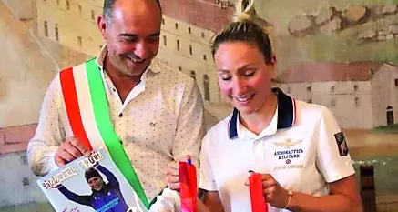 Dall’ospitalità di Allumiere all’oro olimpico: Francesca Lollobrigida festeggiata nel paese collinare