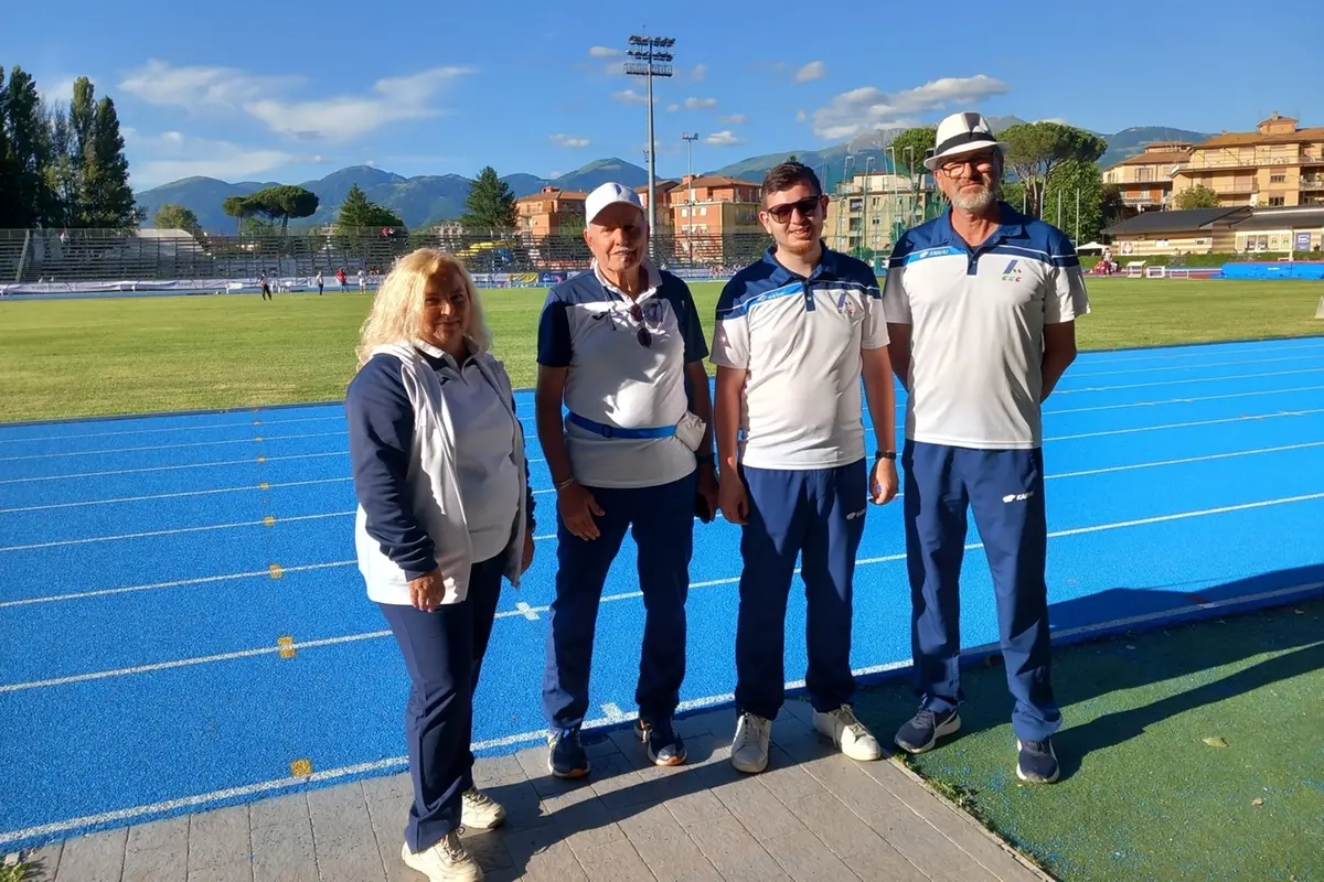 I giudici di Viterbo presenti agli Europei in svolgimento a Roma