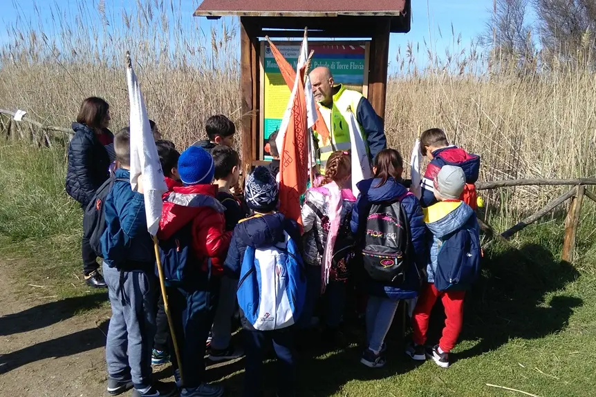 “Natura in Cammino” alla scoperta della Palude di Torre Flavia