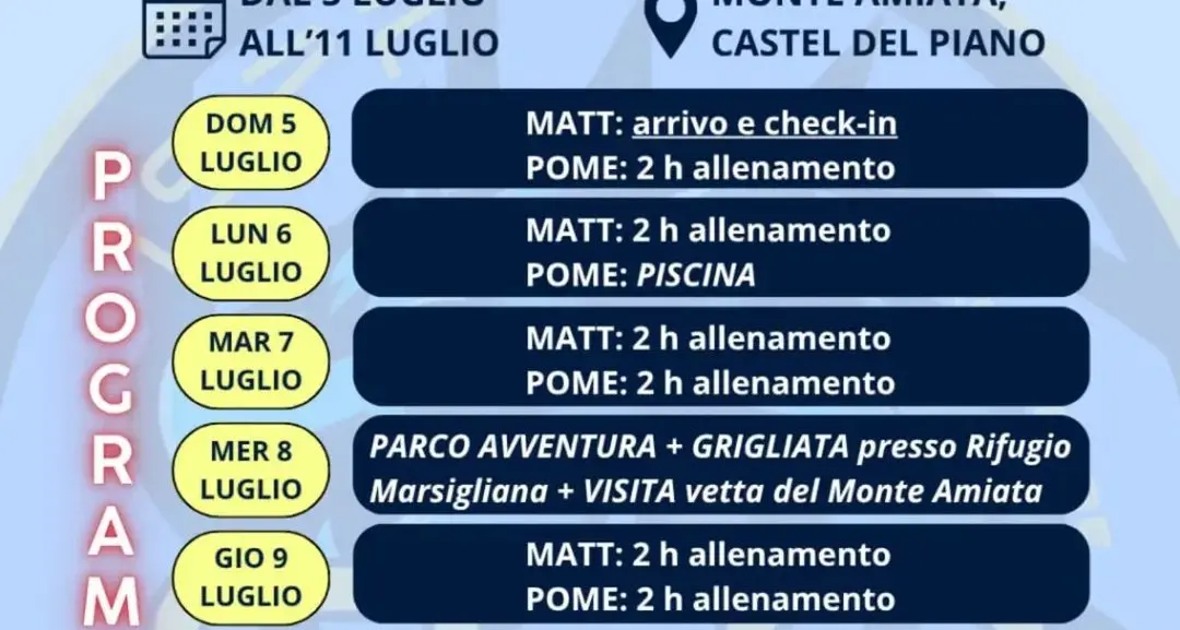 San Giorgio, a luglio 2026 la prima edizione del “Volley Summer Camp”