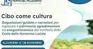 “Cibo come cultura”: la rassegna del gusto parte e si chiude ad Allumiere