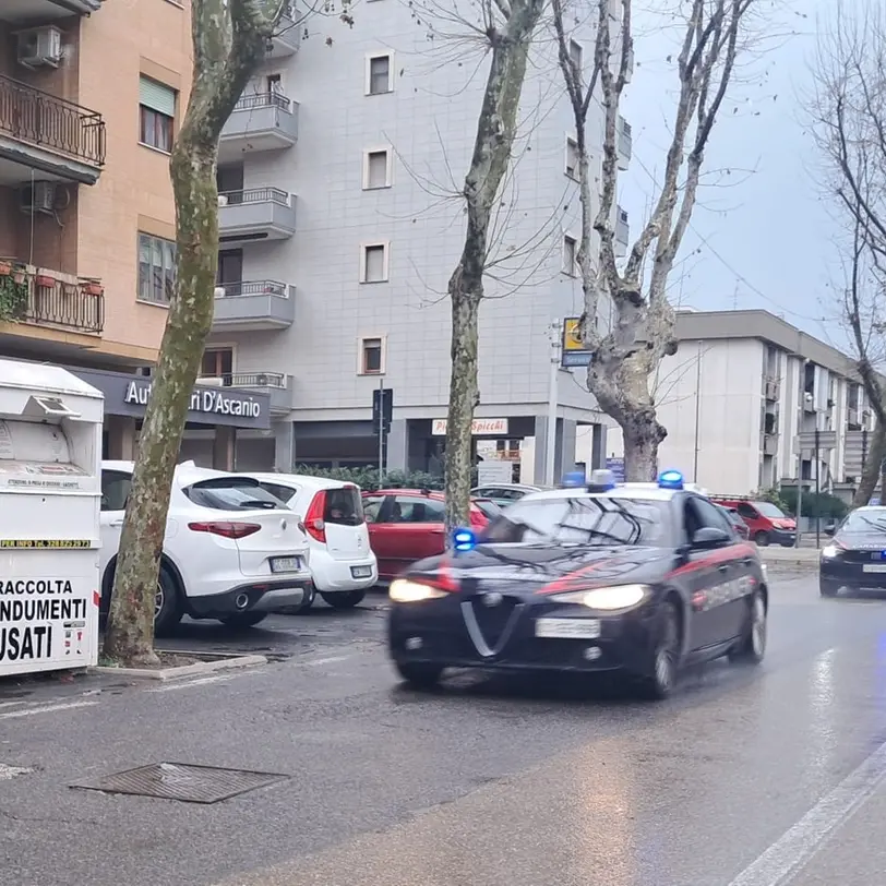 Breve inseguimento, poi la cattura in viale Baccelli