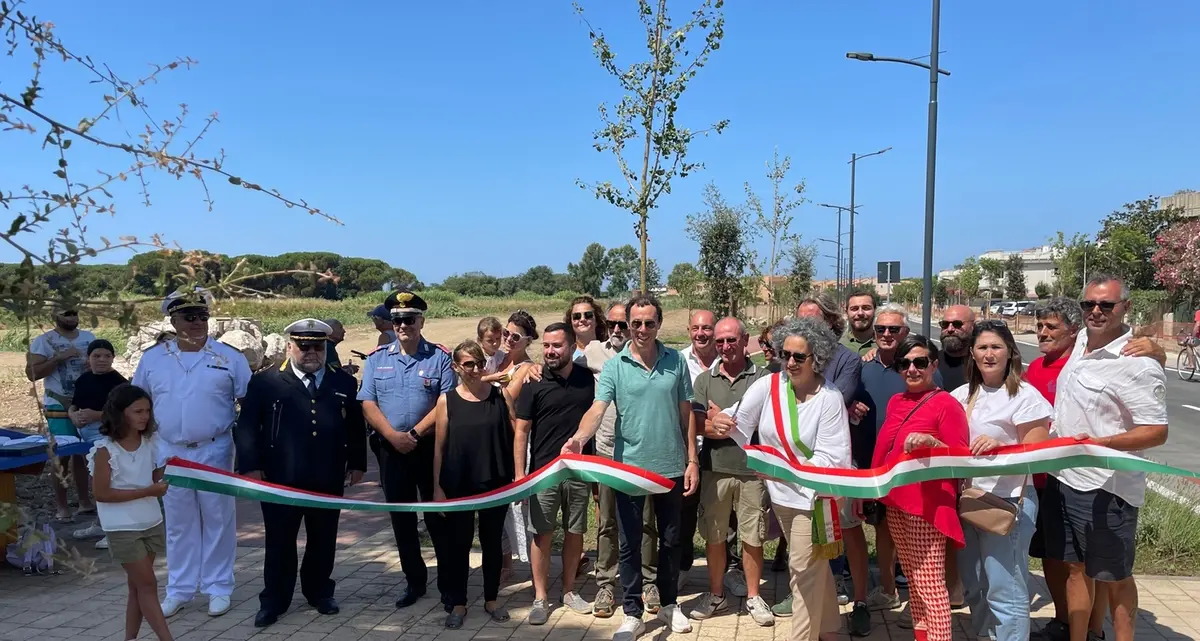 Inaugurata l’apertura della strada di via Tre Cancelli a Montalto Marina