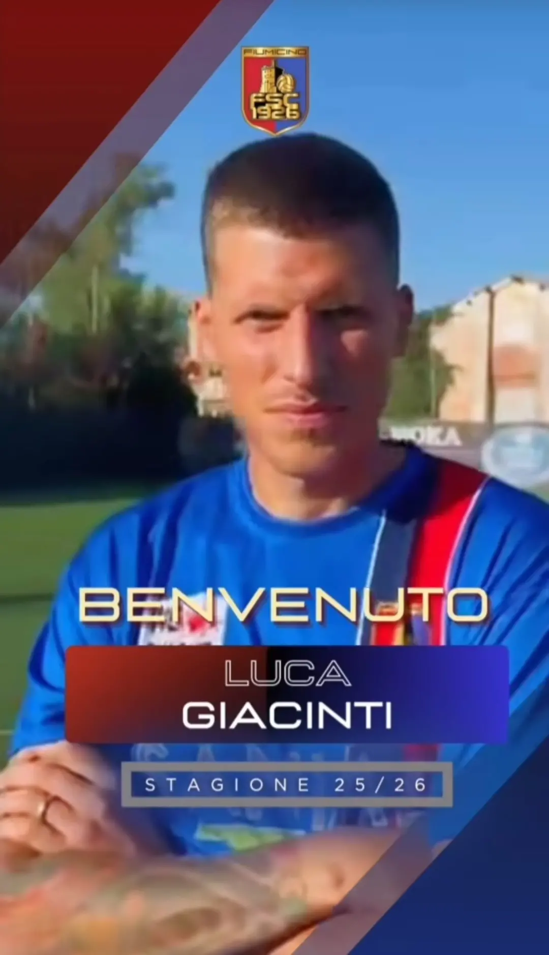Fiumicino, colpo a centrocampo: ufficiale l’arrivo di Luca Giacinti