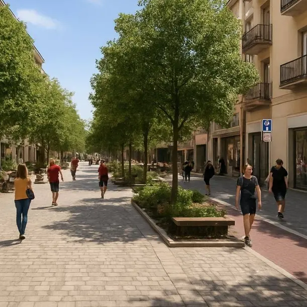 «Si pensi a un viale Italia in parte pedonalizzato»