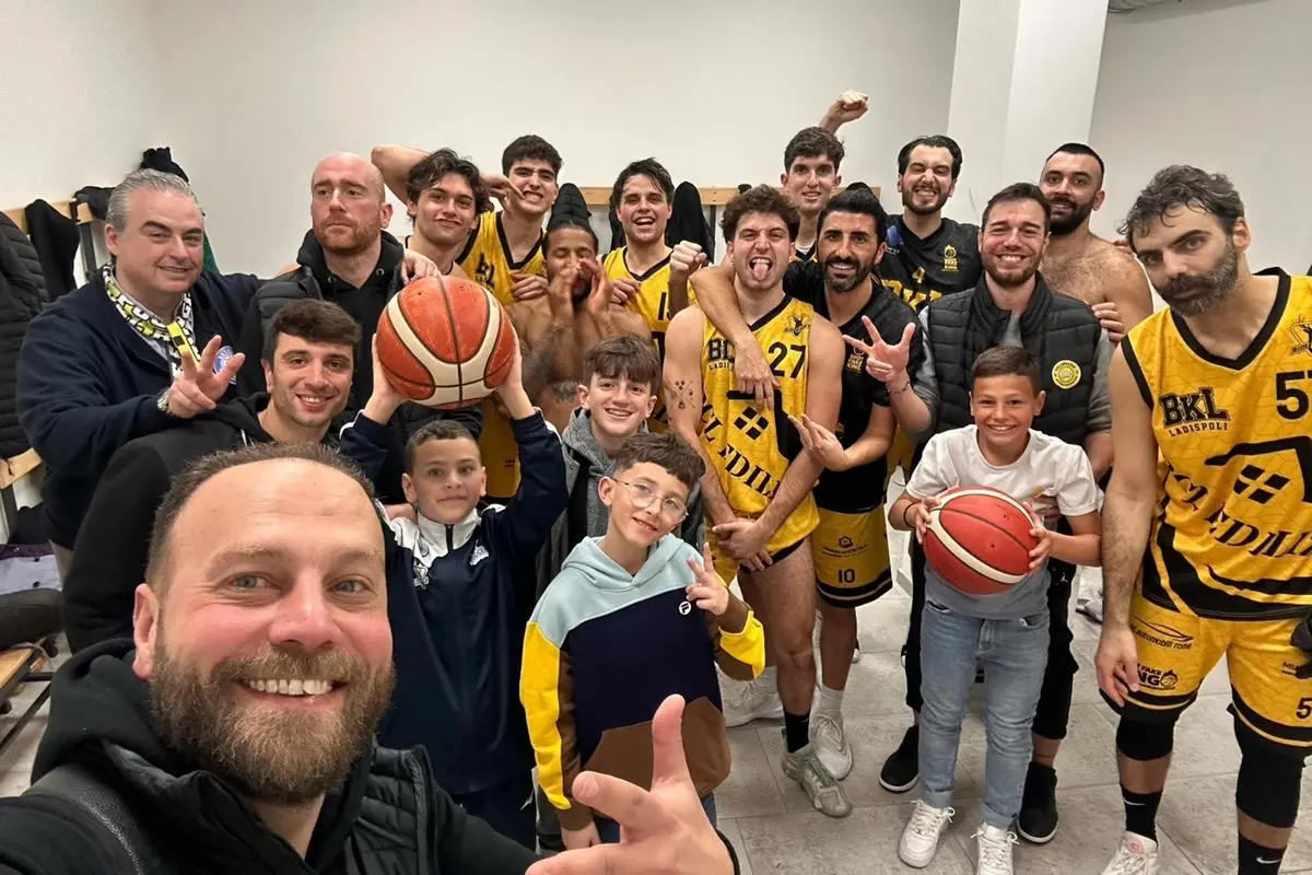 Il selfie post vittoria